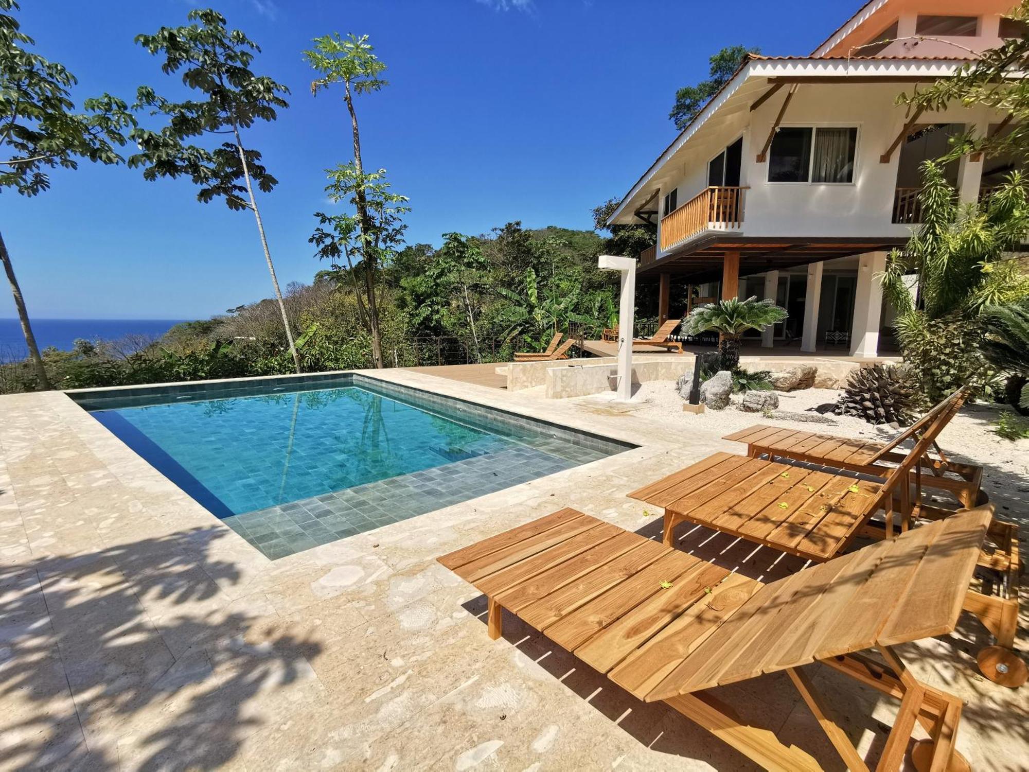 Casa Luna - Private Suites With Ocean View, Pool, Ac, Wifi Playa Santa Teresa  Esterno foto